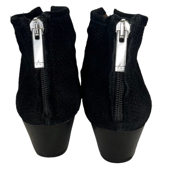 Aquatalia Russell & Bromley Boots Women’s Size 8 Black Suede Ankle Weatherproof - Picture 8 of 14